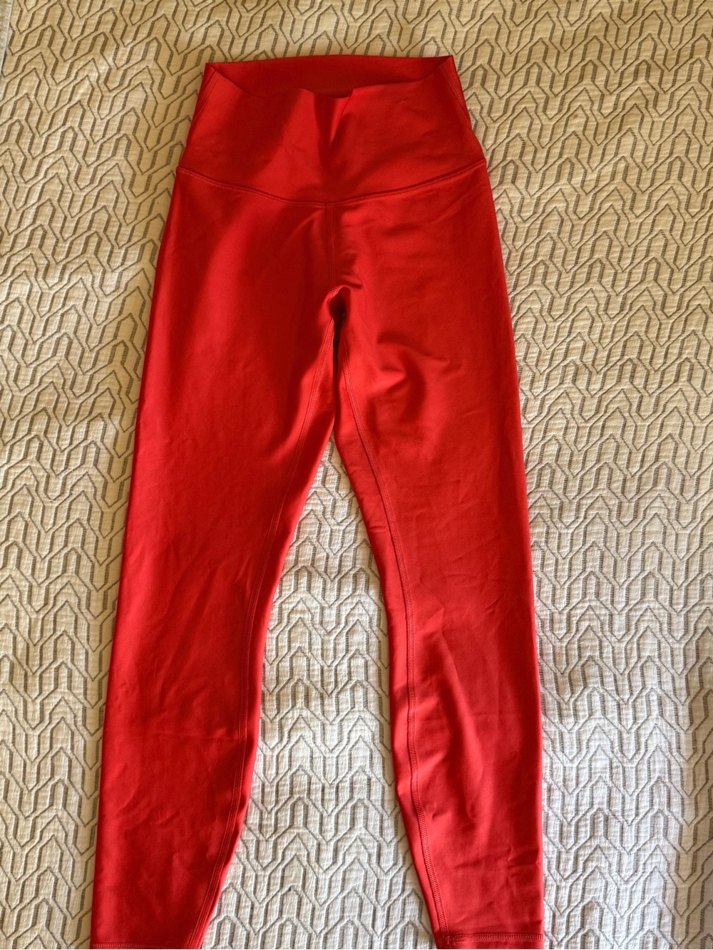 ALO Yoga  High-Waist Red Leggings